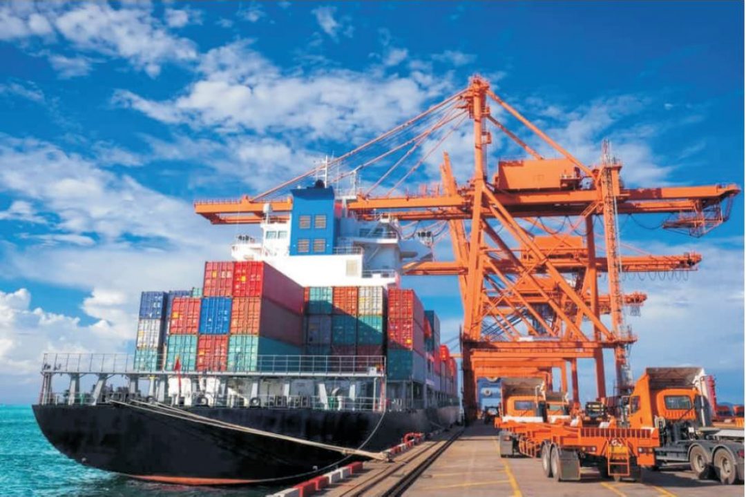 Ghana trade — port operations and cargo shipment representing AfCFTA trade opportunities