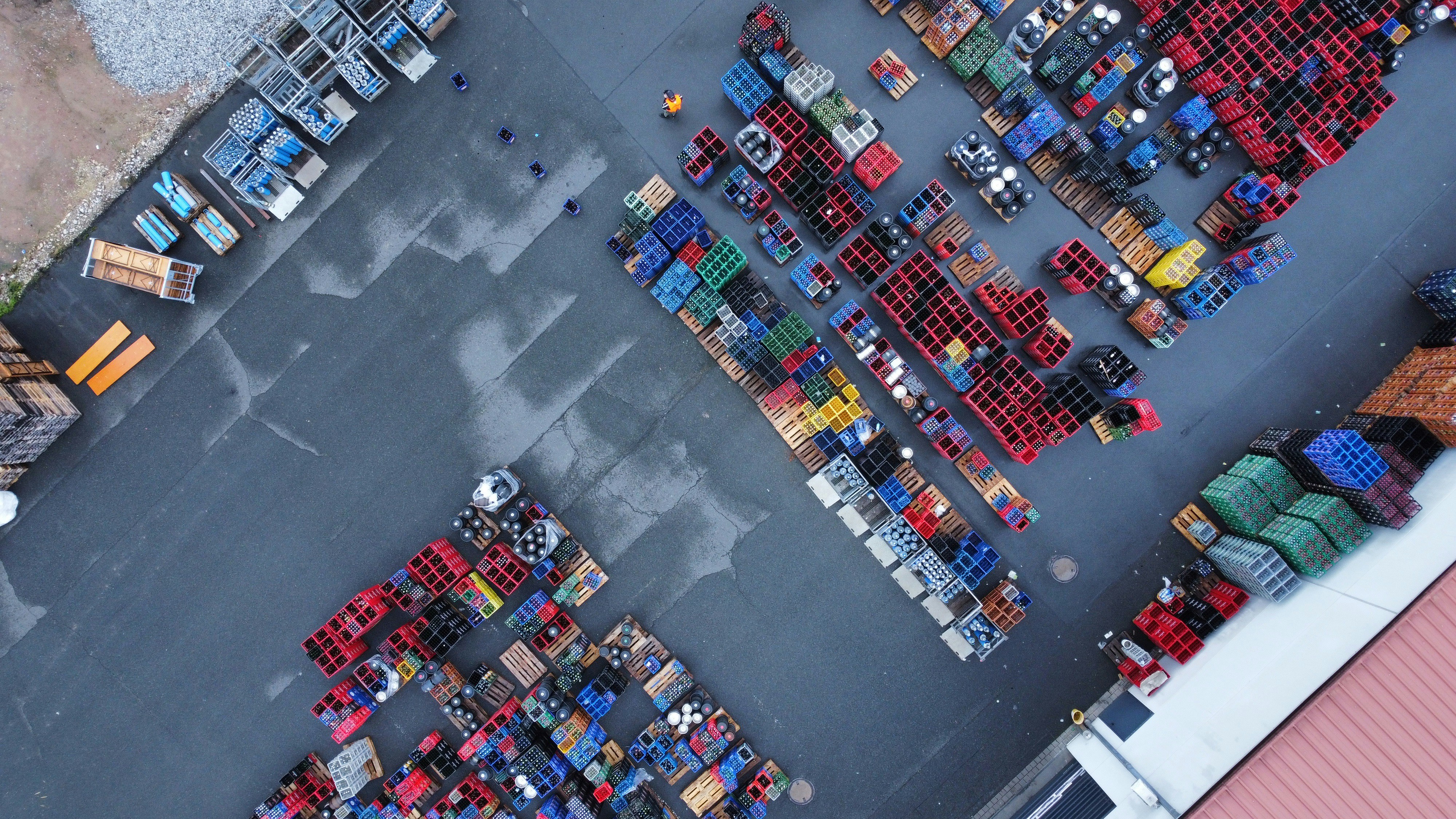 International shipping containers stacked at Tema Port, Ghana — import and export operations